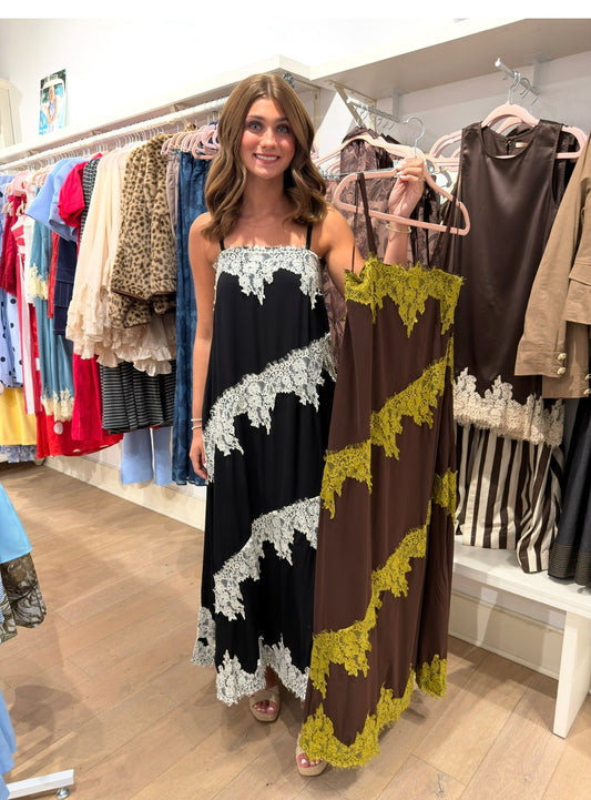 The Piper Dress in black