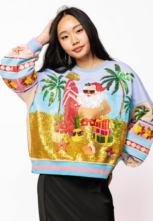 Queen Of Sparkles Multi Vintage
Vacation Santa