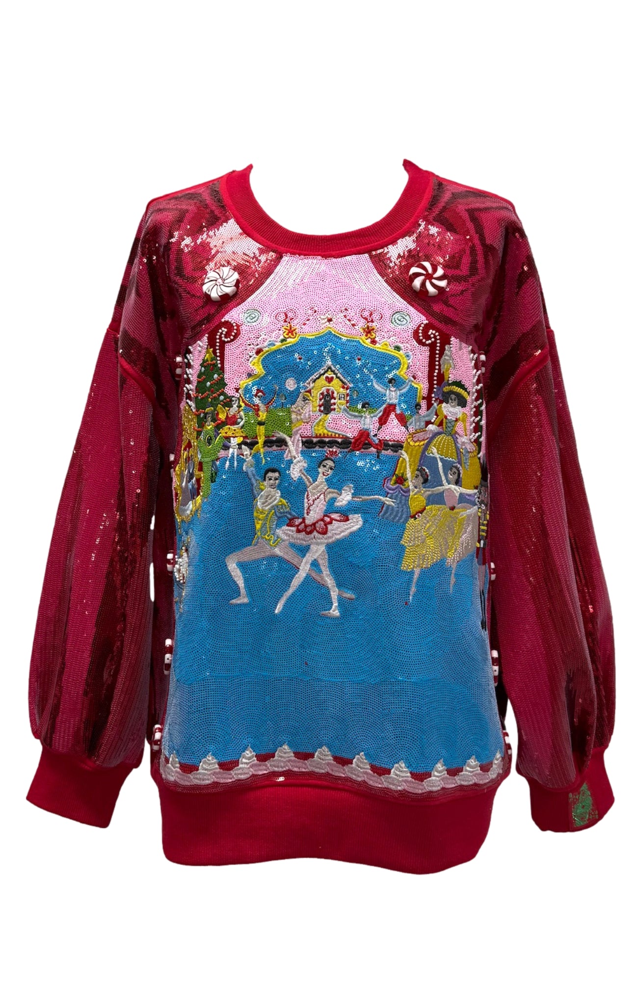 Queen Of Sparkles  Red
Nutcracker Ballet Stage
Scene Sweatshirt