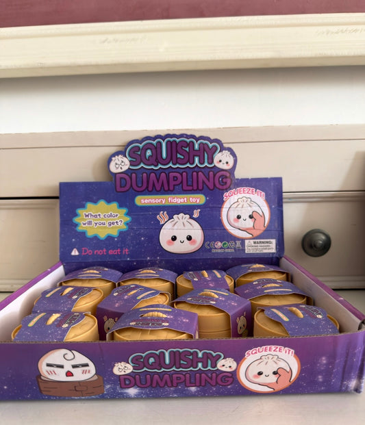Mini Dumplings - Cute Sensory
Squishies (Glitter Edition)