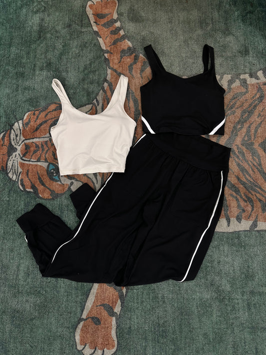 All In Tank Top in white pearl