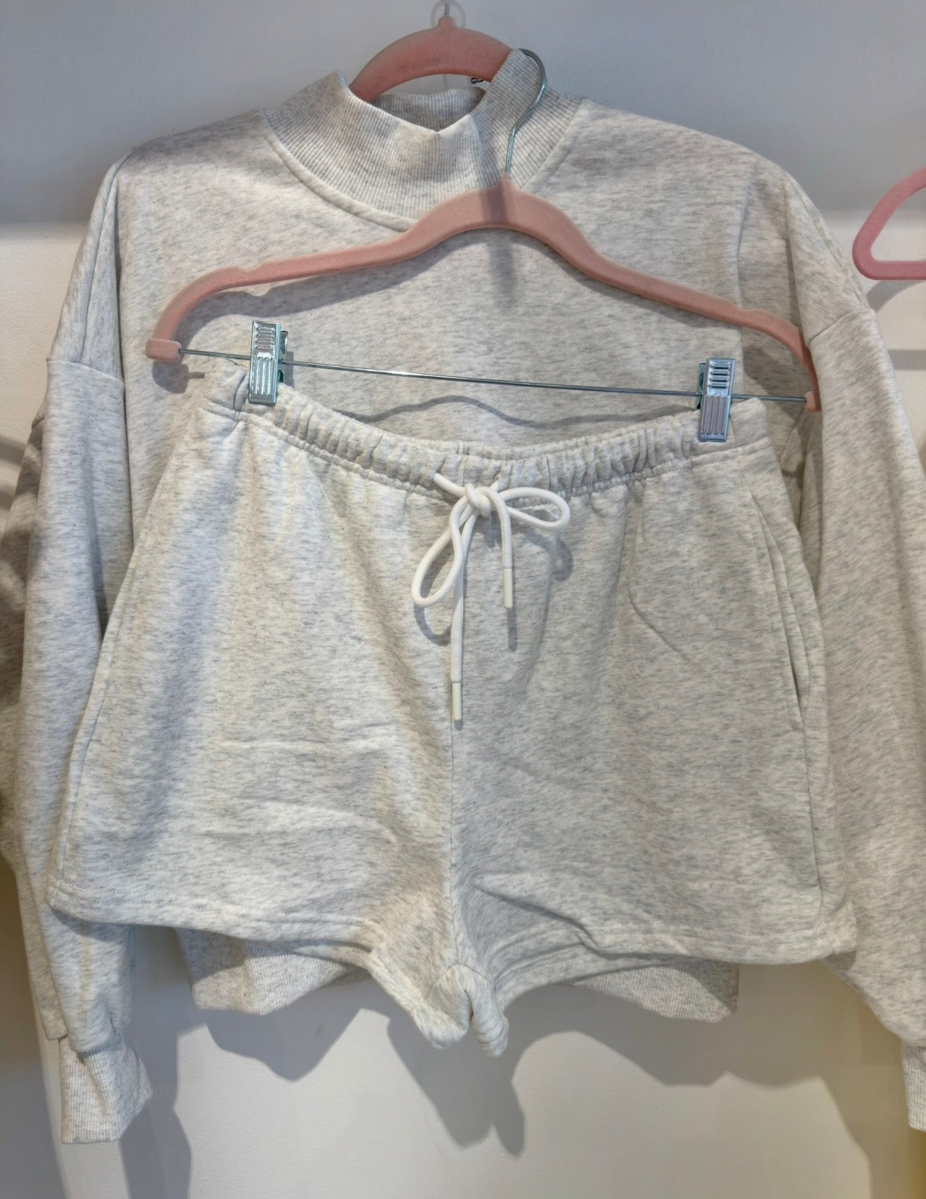 The Maura mock net shorts Set