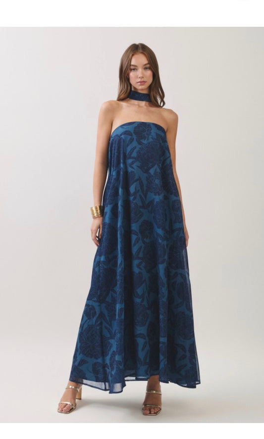 The Austin Dress in Navy