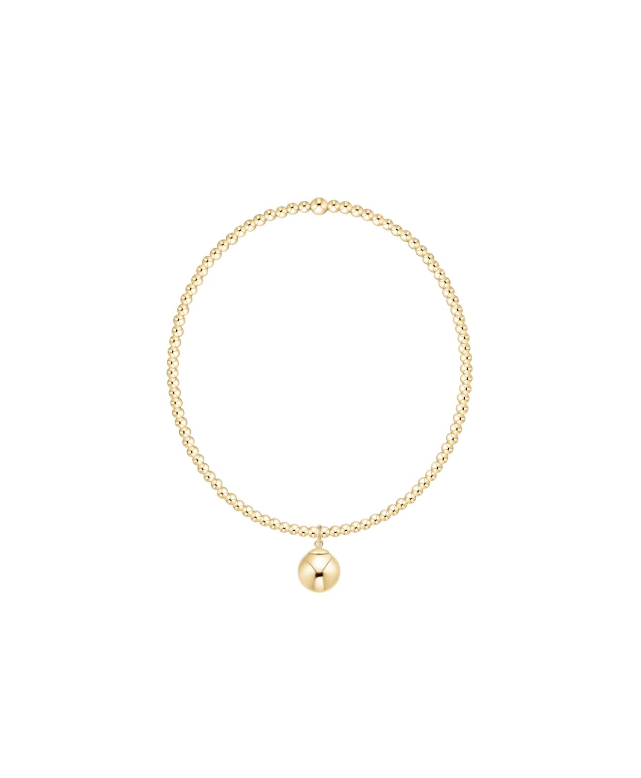 Enewton Classic Gold 2mm Bracelet - Classic Gold 8mm Charm