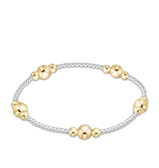 Enewton purpose mixed metal 6mm bracelet
