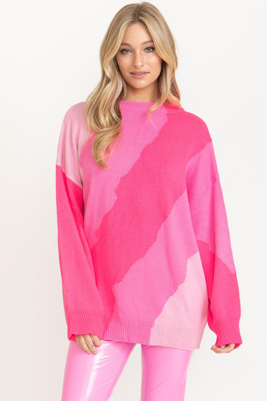 Pink Daze Sweater