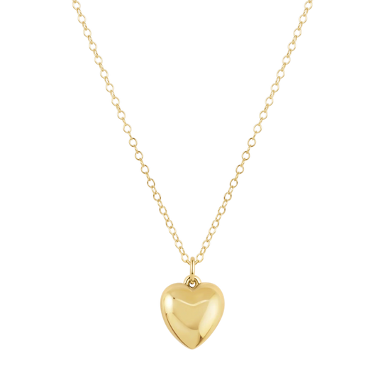 Enewton 16” Necklace Gold - Love Plush Gold Charm