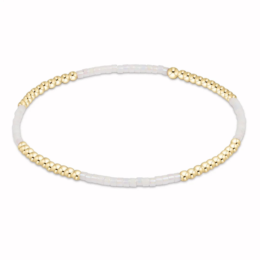 Enewton Hope Blissful Bracelet - Silky White