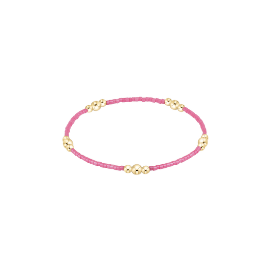 Enewton Hope Purpose Gold Bracelet - Bubblegum
