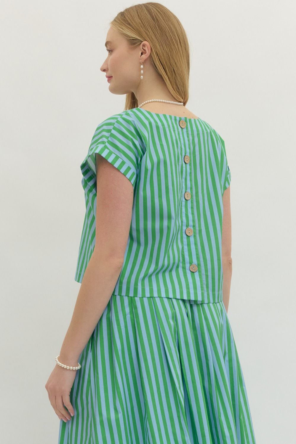 The Green Sky skirt set