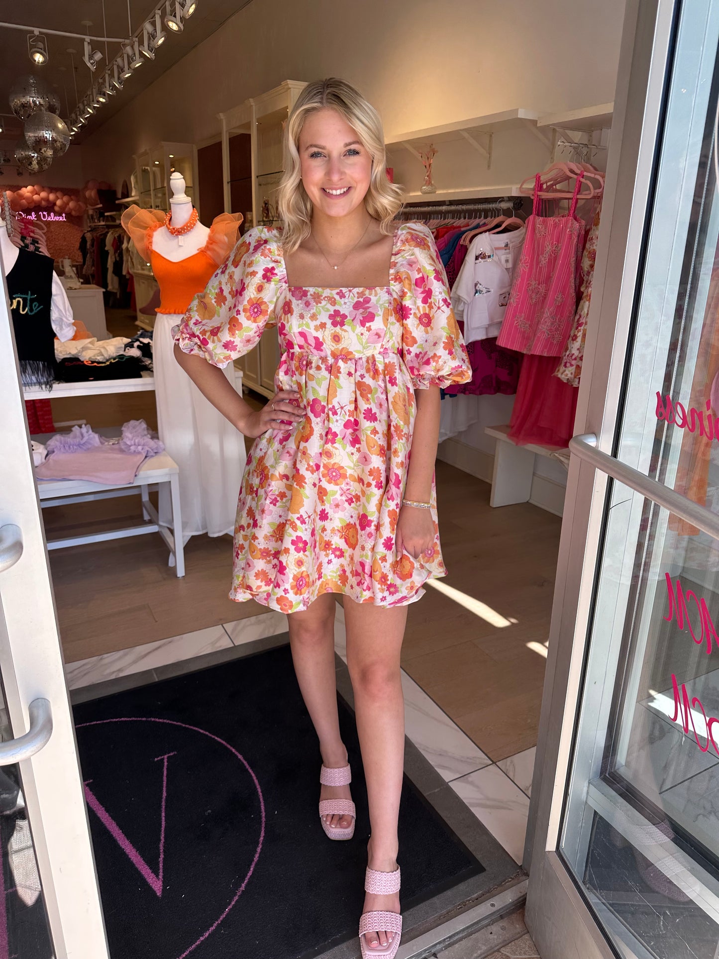 The Audrina Floral dress
