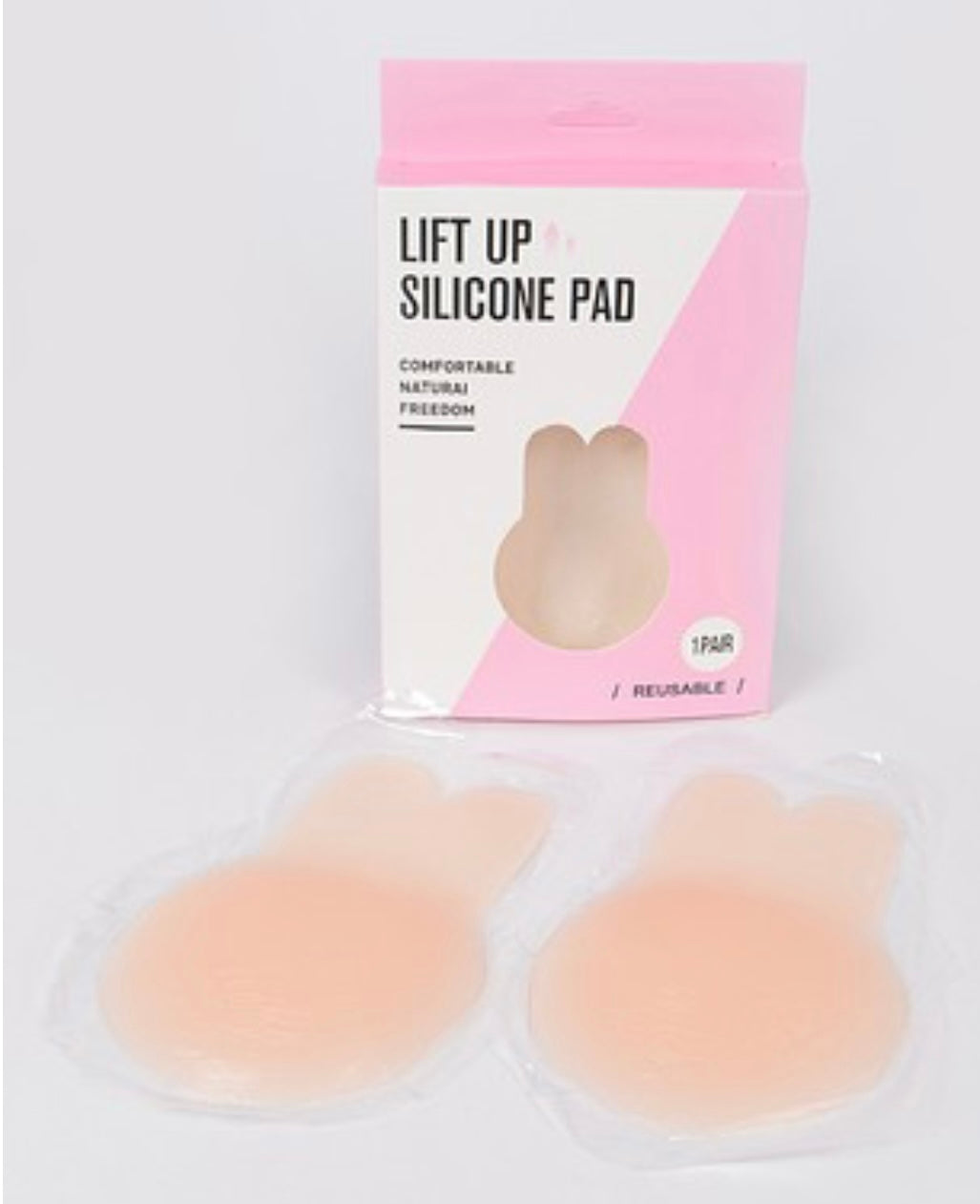 Adhesive Nude Silicone Breast Lift Up pad